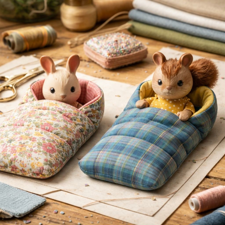Sac de couchage pour Sylvanians — Tuto DIY simple et réaliste